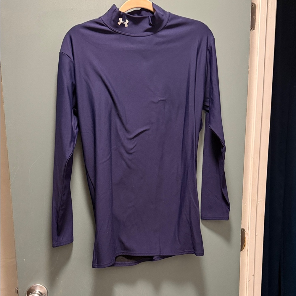 Under Armour Men's Navy Long Sleeve Tee
